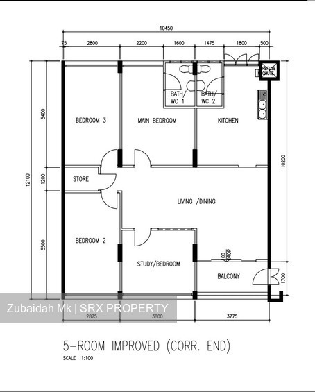 Blk 859 Yishun Avenue 4 (Yishun), HDB 5 Rooms #208968641